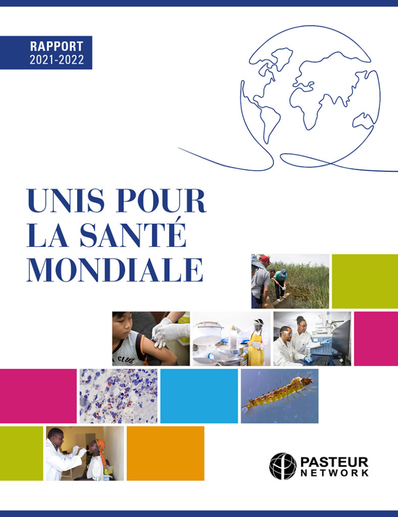 Couverture du rapport du Pasteur Network 2021-2022